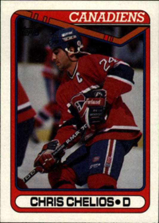 NHL 1990-91 Topps - No 29 - Chris Chelios