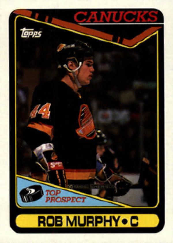 NHL 1990-91 Topps - No 37 - Rob Murphy