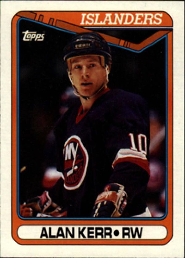 NHL 1990-91 Topps - No 50 - Alan Kerr