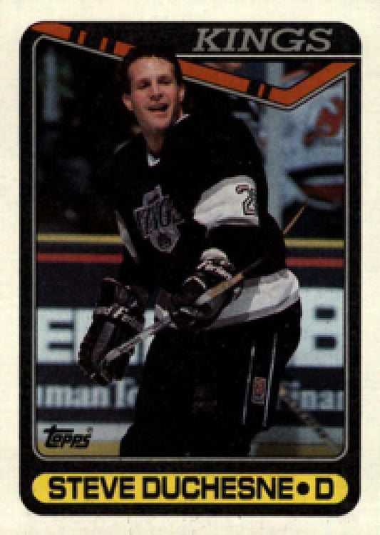 NHL 1990-91 Topps - No 86 - Steve Duchesne