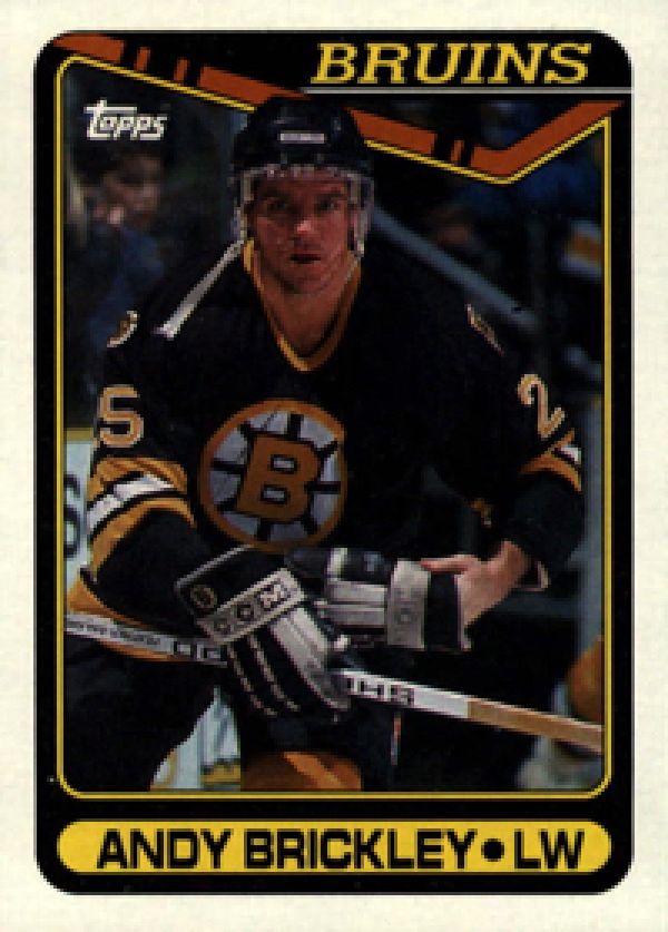 NHL 1990-91 Topps - No 88 - Andy Brickley