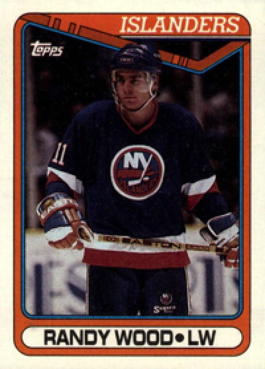 NHL 1990-91 Topps - No 97 - Randy Wood