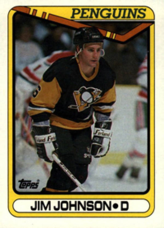 NHL 1990-91 Topps - No 98 - Jim Johnson