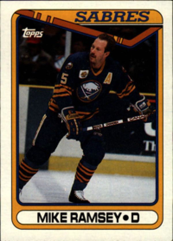 NHL 1990-91 Topps - No 102 - Mike Ramsey