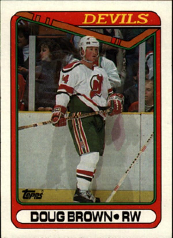 NHL 1990-91 Topps - No 117 - Doug Brown