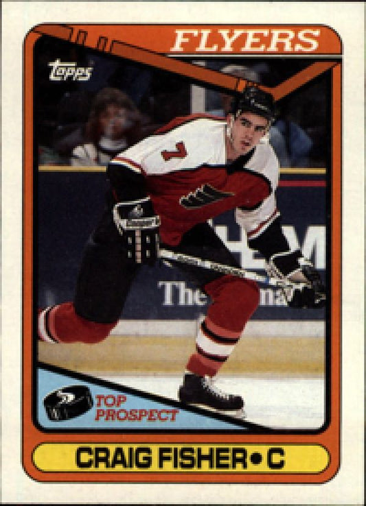 NHL 1990-91 Topps - No 126 - Craig Fisher