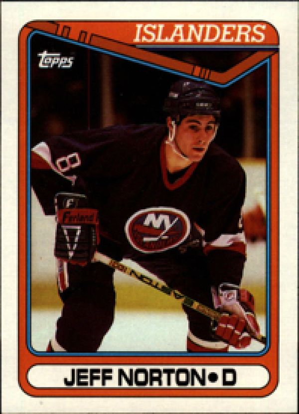 NHL 1990-91 Topps - No 166 - Jeff Norton