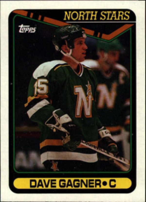 NHL 1990-91 Topps - No 168 - Dave Gagner