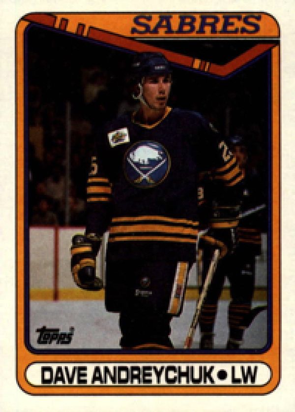 NHL 1990-91 Topps - No 169 - Dave Andreychuk