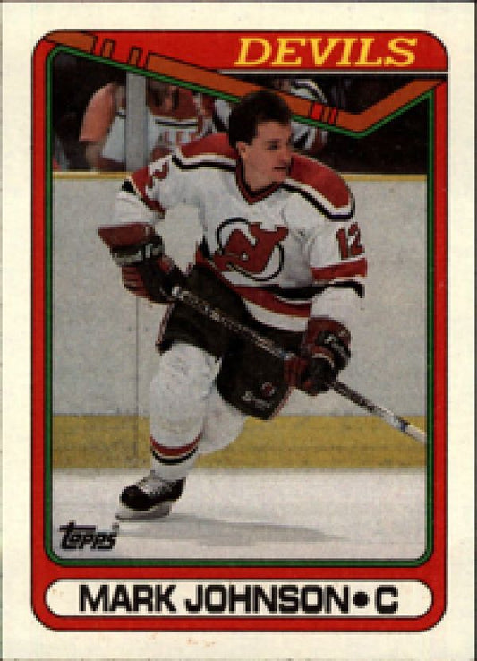 NHL 1990-91 Topps - No 178 - Mark Johnson