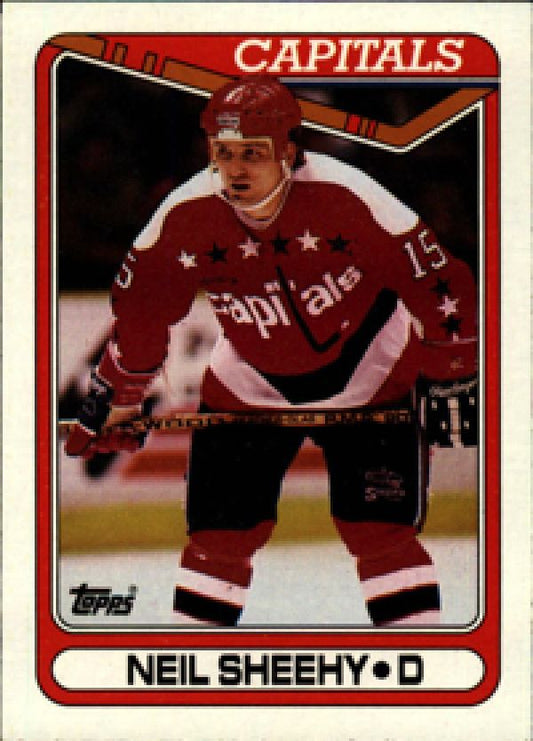 NHL 1990-91 Topps - No 188 - Neil Sheehy