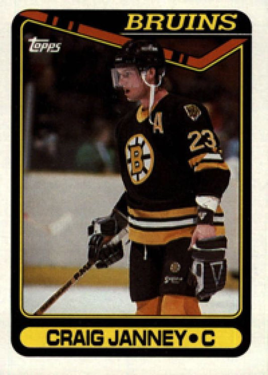 NHL 1990-91 Topps - No 212 - Craig Janney