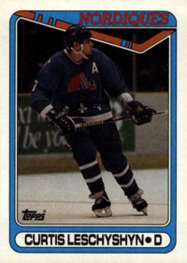 NHL 1990-91 Topps - No 216 - Curtis Leschyshyn