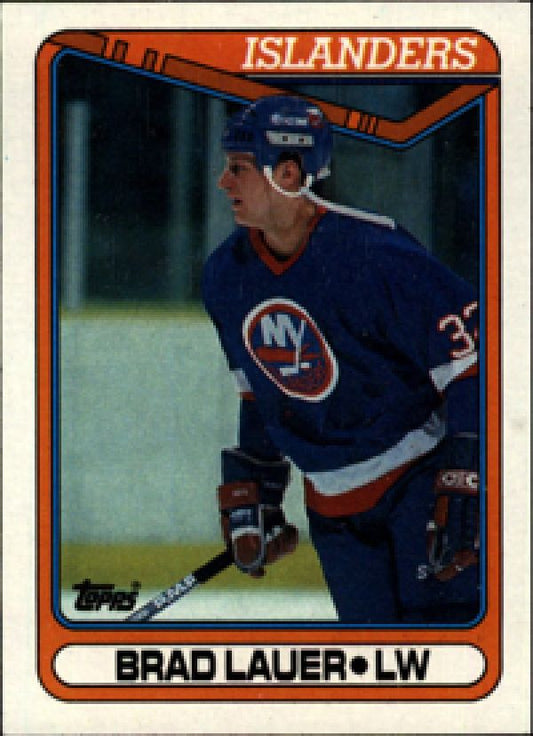 NHL 1990-91 Topps - No 217 - Brad Lauer