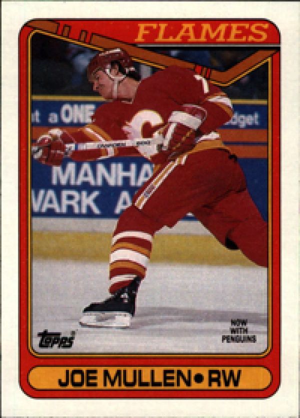 NHL 1990-91 Topps - No 218 - Joe Mullen