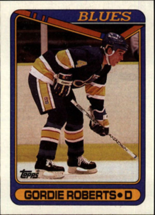 NHL 1990-91 Topps - No 256 - Gordie Roberts