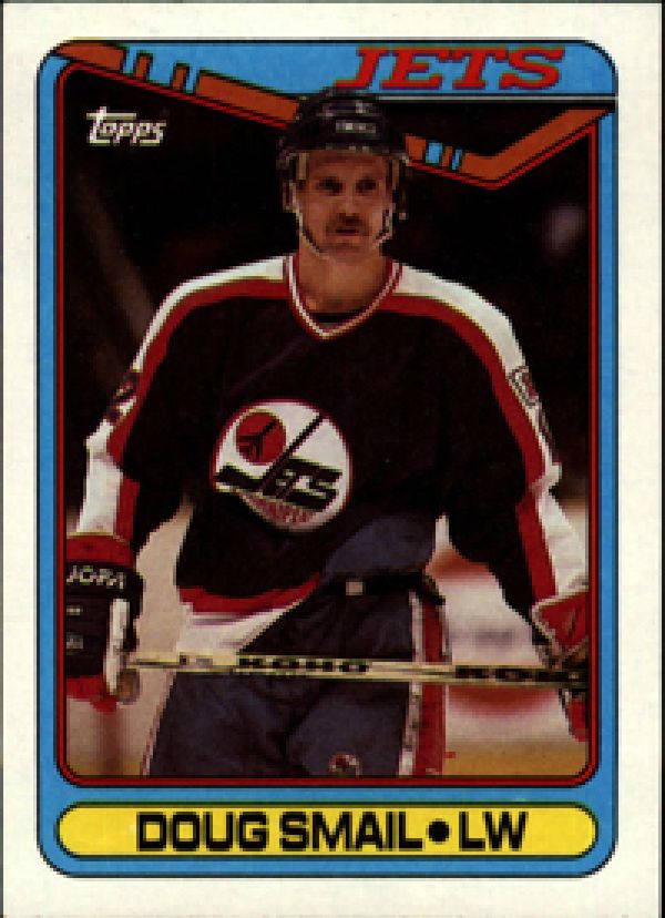 NHL 1990-91 Topps - No 268 - Doug Smail