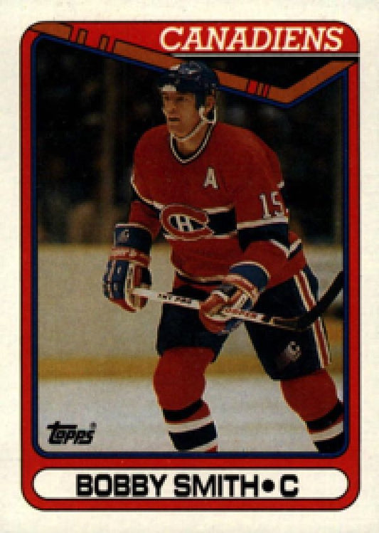 NHL 1990-91 Topps - No. 287 - Bobby Smith