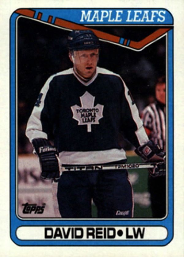 NHL 1990-91 Topps - No 290 - David Reid