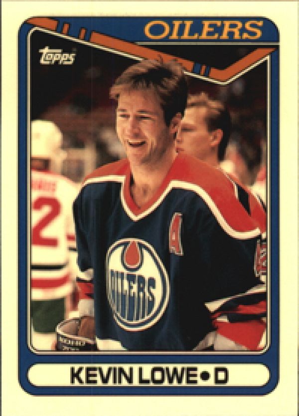 NHL 1990-91 Topps - No 307 - Kevin Lowe