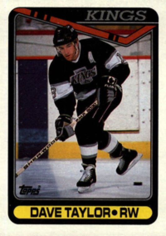 NHL 1990-91 Topps - No 314 - Dave Taylor