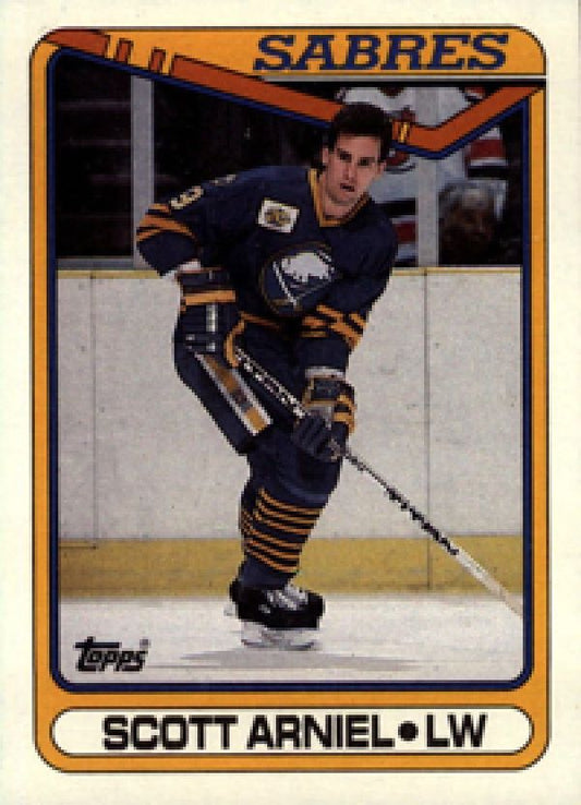 NHL 1990-91 Topps - No 324 - Scott Arniel