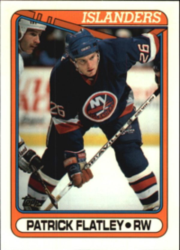 NHL 1990-91 Topps - No 350 - Patrick Flatley