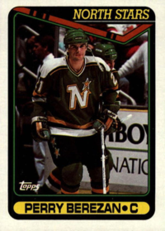 NHL 1990-91 Topps - No. 357 - Perry Berezan