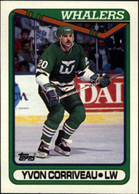 NHL 1990-91 Topps - No 364 - Yvon Corriveau