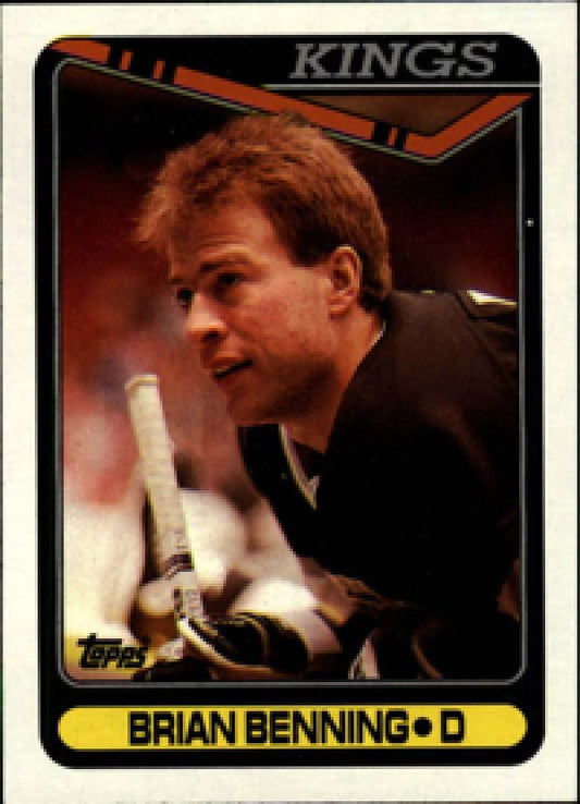 NHL 1990-91 Topps - No 365 - Brian Benning