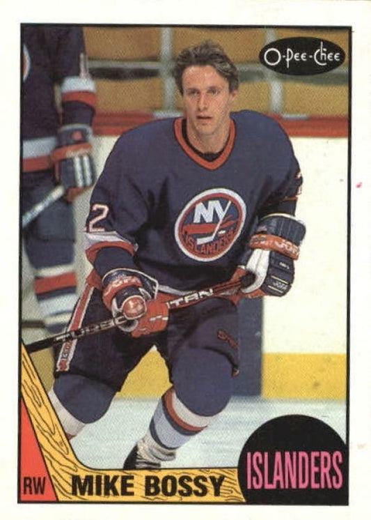 NHL 1987-88 O-Pee-Chee - No 105 - Mike Bossy