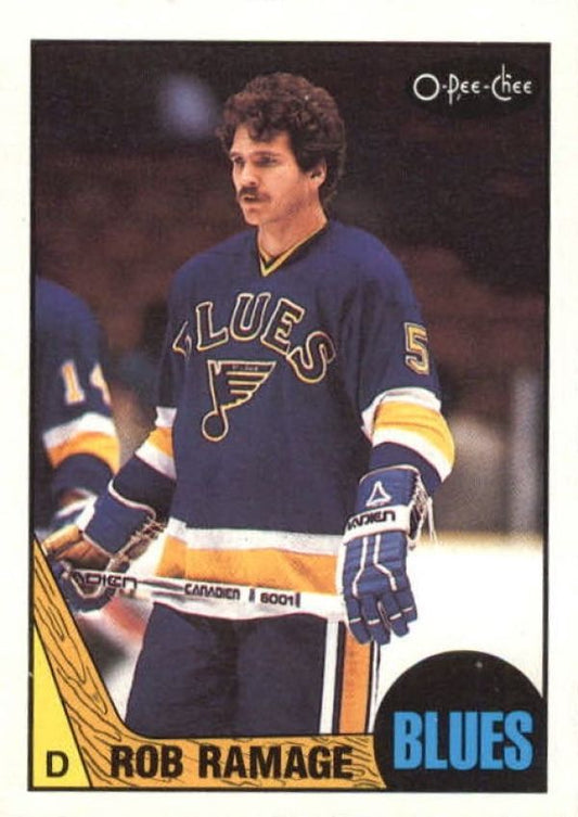 NHL 1987-88 O-Pee-Chee - No 160 - Rob Ramage