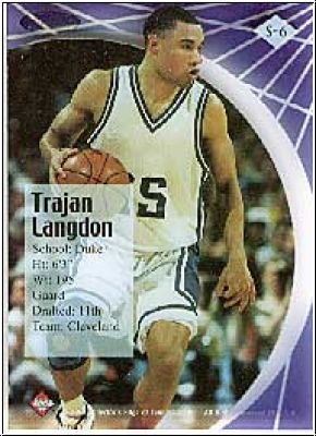 NBA 1999 Collectors Edge Rookie Rage Successors - No S6 - Trajan Langdon