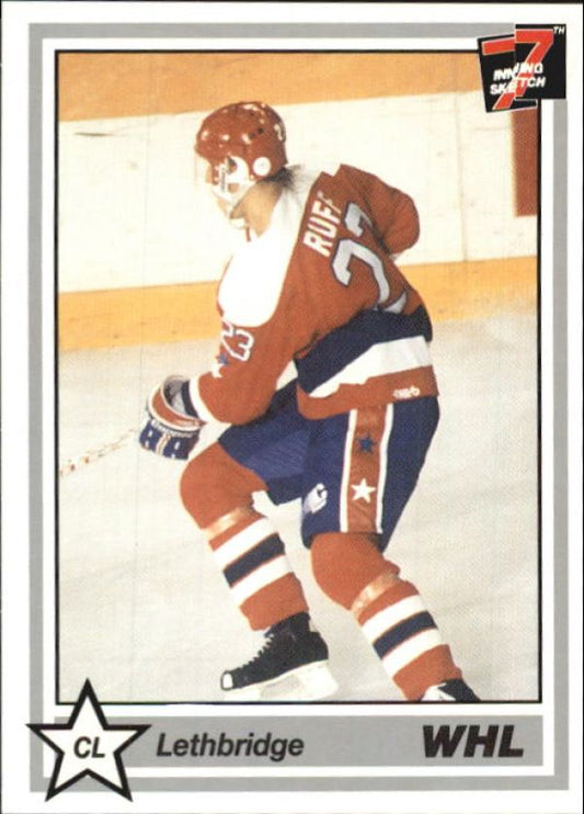 NHL 1990-91 7th Inning Sketch WHL - No 347 - Radek Sip