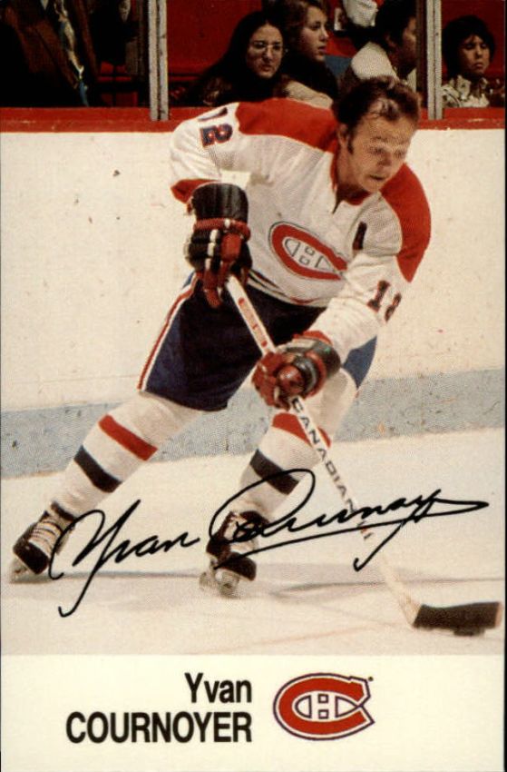 NHL 1988-89 Esso All-Stars - No 7 - Yvan Cournoyer