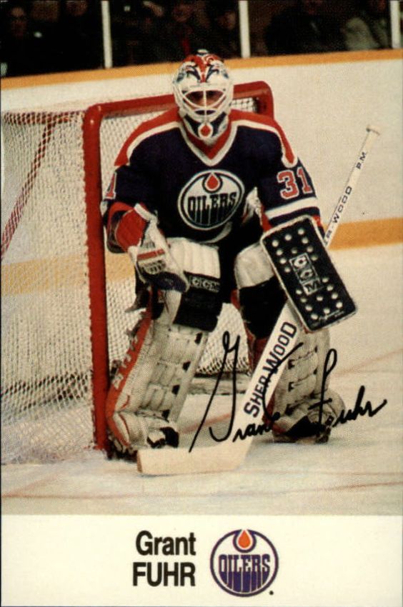 NHL 1988-89 Esso All-Stars - No 12 - Grant Fuhr