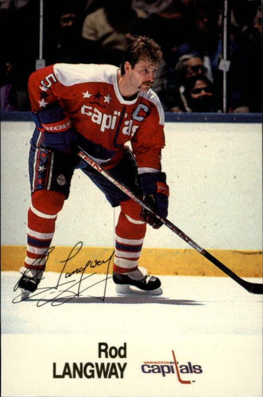NHL 1988-89 Esso All-Stars - No 24 - Rod Langway