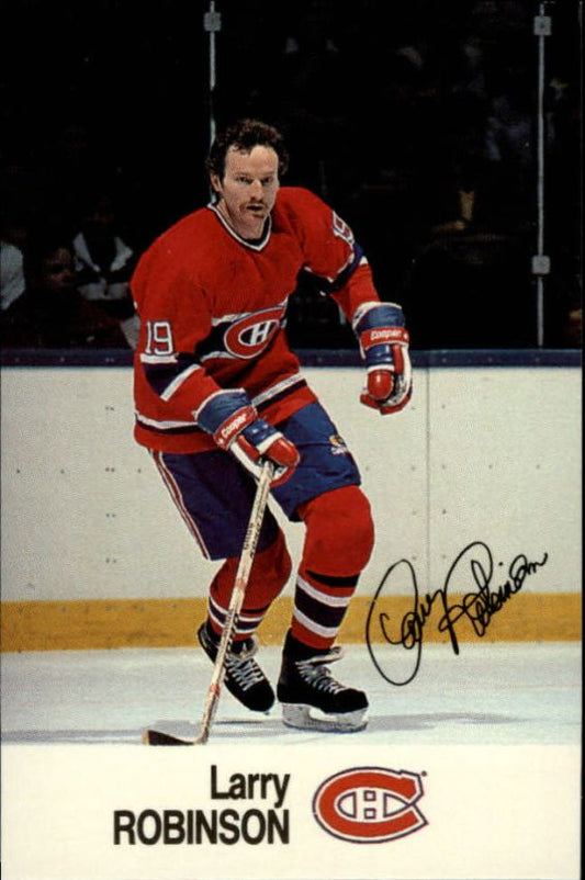 NHL 1988-89 Esso All-Stars - No. 37 - Larry Robinson