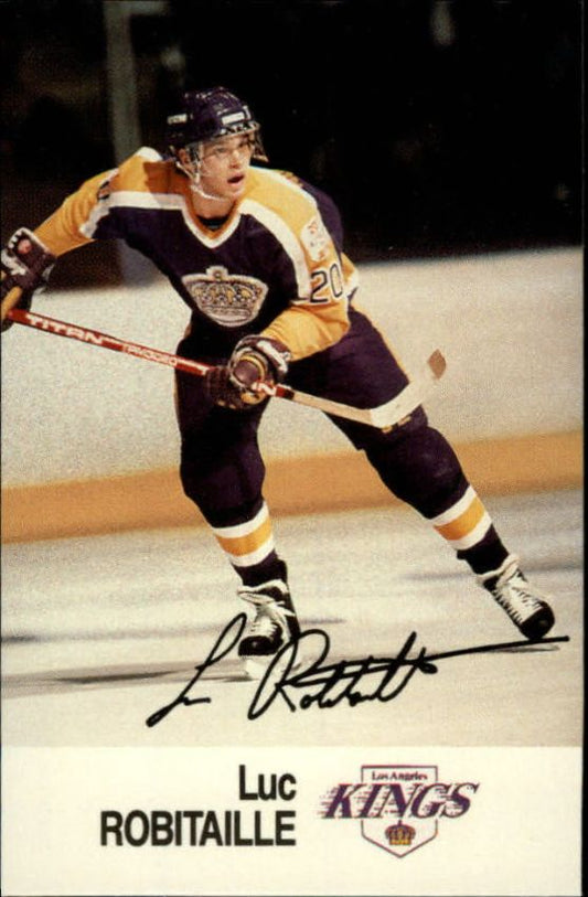 NHL 1988-89 Esso All-Stars - No 38 - Luc Robitaille