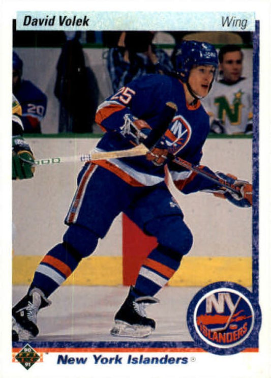 NHL 1990-91 Upper Deck - No 1 - David Volek