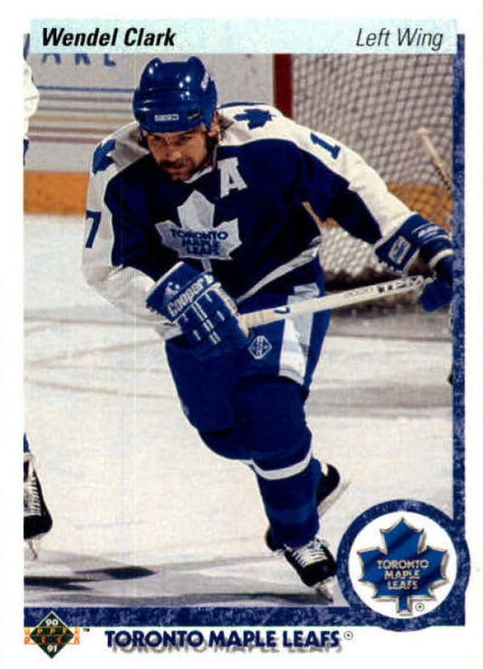 NHL 1990-91 Upper Deck - No 3 - Wendel Clark