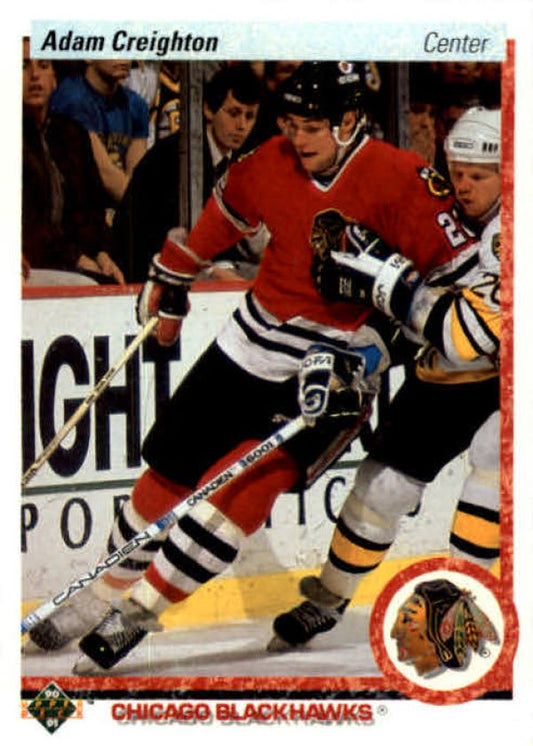 NHL 1990-91 Upper Deck - No 4 - Adam Creighton