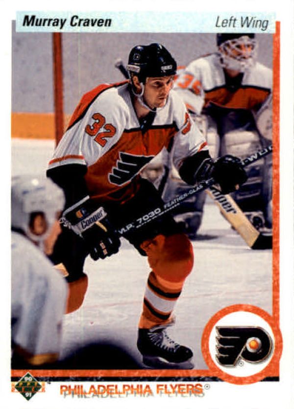 NHL 1990-91 Upper Deck - No 6 - Murray Craven