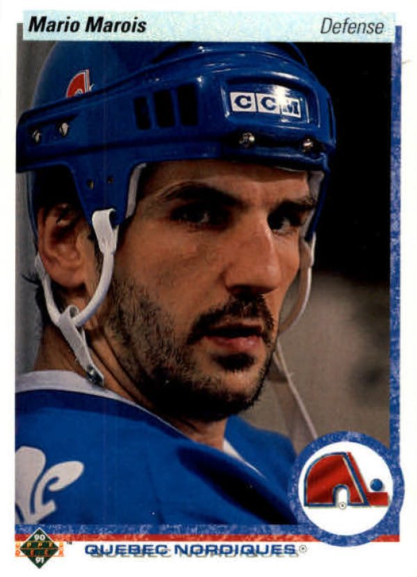 NHL 1990-91 Upper Deck - No 8 - Mario Marois