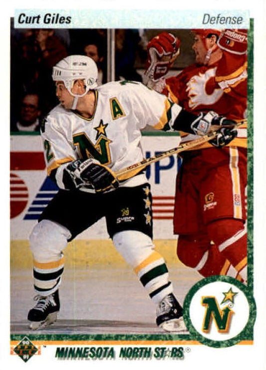 NHL 1990-91 Upper Deck - No 9 - Curt Giles