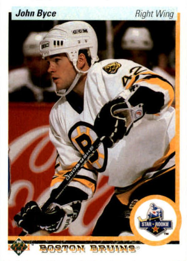 NHL 1990-91 Upper Deck - No 25 - John Byce