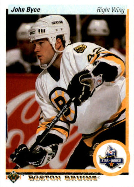 NHL 1990-91 Upper Deck - No 25 - John Byce