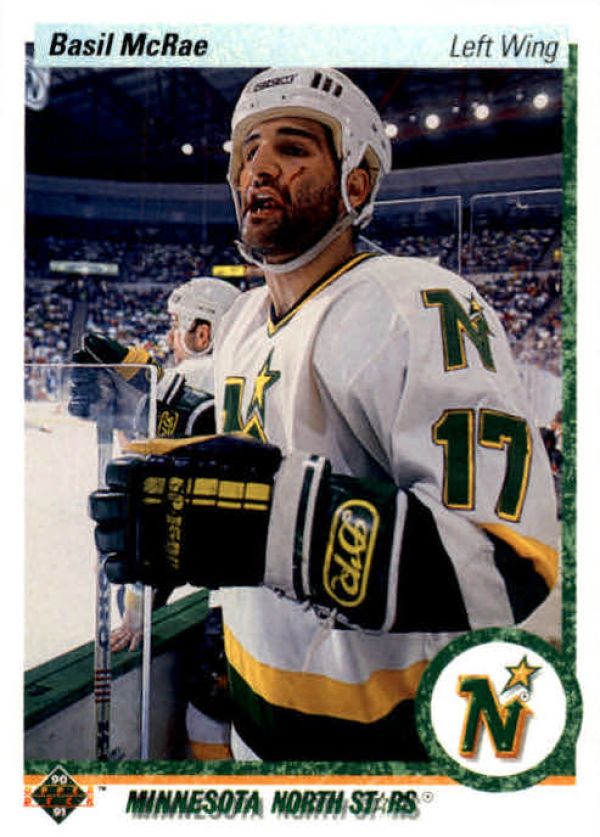 NHL 1990-91 Upper Deck - No 30 - Basil McRae