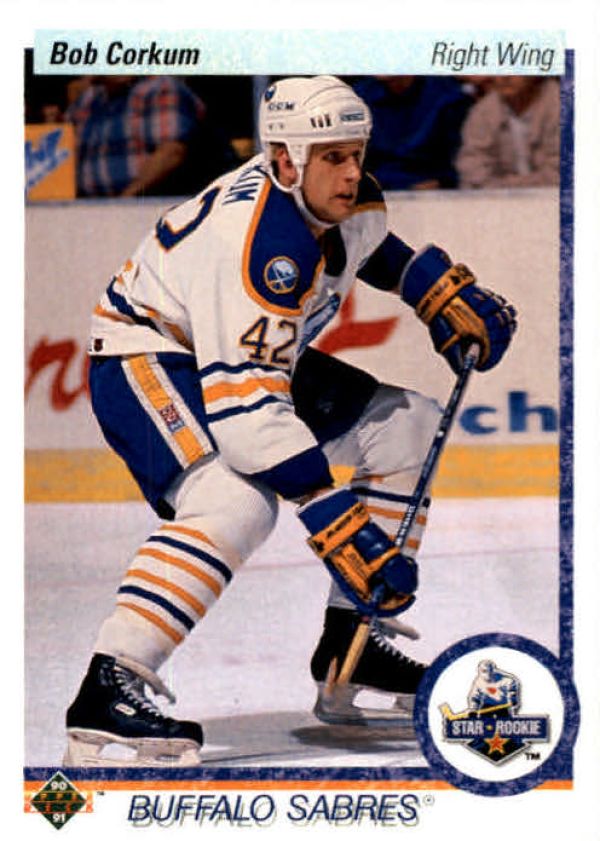 NHL 1990-91 Upper Deck - No 35 - Bob Corkum