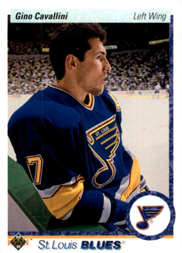 NHL 1990-91 Upper Deck - No 38 - Gino Cavallini